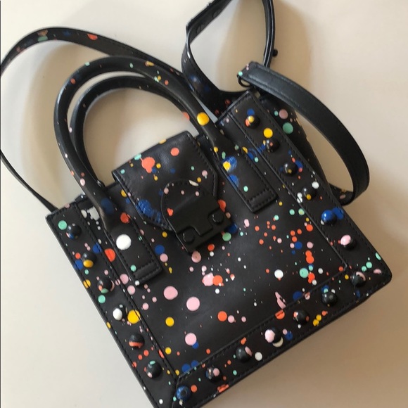 Loeffler Randall Handbags - Loeffler Randall Paint Splatter Mini Work Tote
